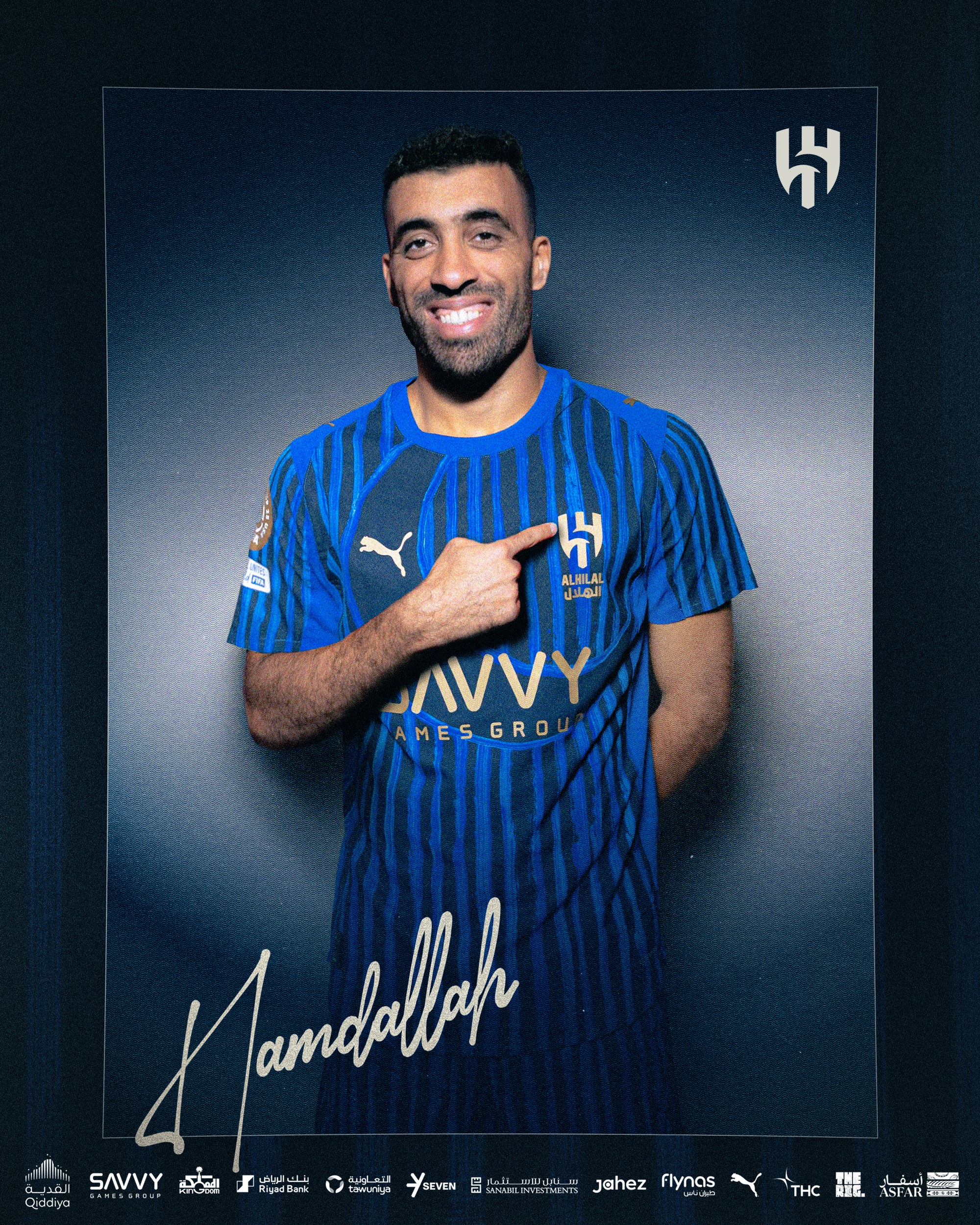 皇冠体育官方网站-官方：哈默德租借加盟利雅得新月，将随队参加世俱杯1/4决赛