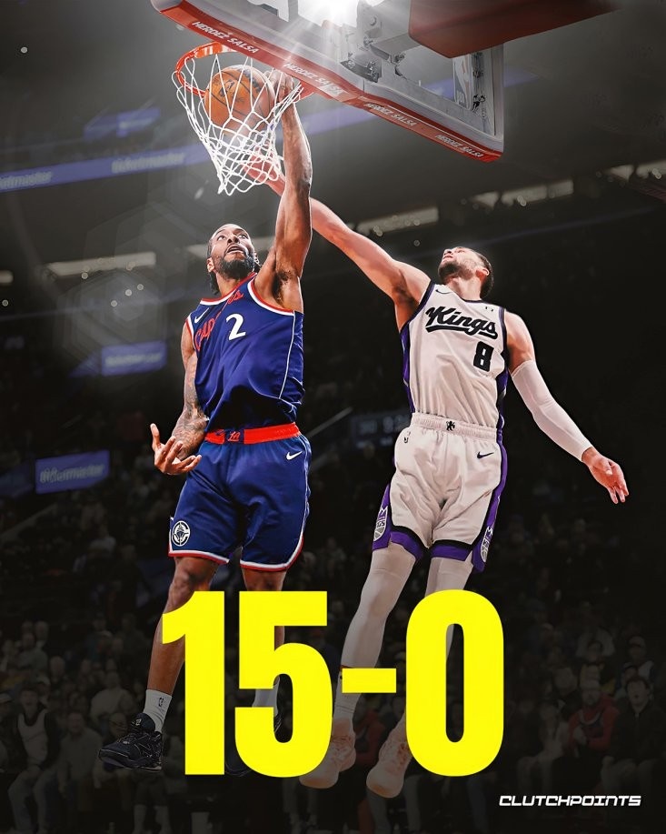 美媒晒“冷门”纪录：莱昂纳德生涯对拉文15-0 现役对位最长连胜